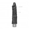 REALISTIC VIBRATING DILDO 8" REALROCK BLACK