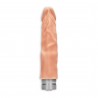VIBRADOR REAL&Iacute;STICO 7" REALROCK BRANCO