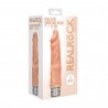 VIBRADOR REAL&Iacute;STICO 7" REALROCK BRANCO