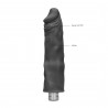 VIBRADOR REAL&Iacute;STICO 10" REALROCK PRETO