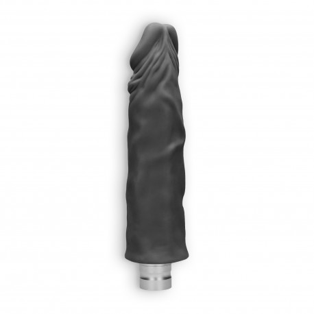 VIBRADOR REAL&Iacute;STICO 10" REALROCK PRETO