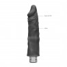VIBRADOR REAL&Iacute;STICO 9" REALROCK NEGRO