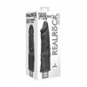 VIBRADOR REAL&Iacute;STICO 9" REALROCK NEGRO