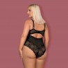 OBSESSIVE QUEEN SIZE AMALLIE TEDDY BLACK