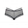 OBSESSIVE 876-SHO SHORTIES BLACK