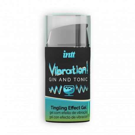 GEL COM VIBRA&Ccedil;&Atilde;O VIBRATION GIN E T&Oacute;NICA INTT 15ML