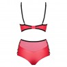 OBSESSIVE LEATHERIA SET RED