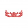 OBSESSIVE A701 LACE MASK RED