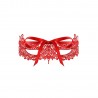 OBSESSIVE A701 LACE MASK RED