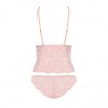 OBSESSIVE DELICANTA TOP SET PINK