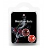KISSABLE LUBRICANT BALLS CHERRY FLAVOUR 2 X 4GR