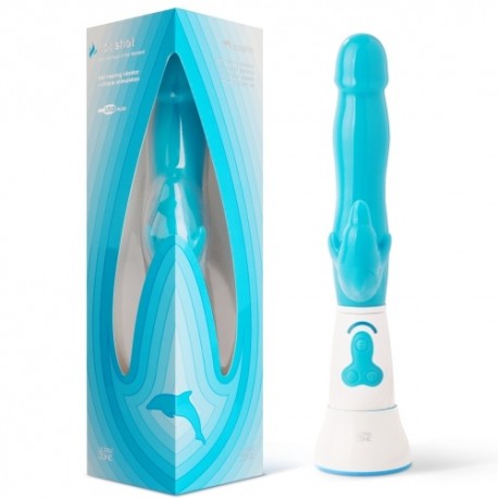 VIBRADOR CON CALENTAMIENTO RECARGABLE HOT SHOT DOLPHIN