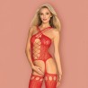 BODYSTOCKING G313 OBSESSIVE ROJO