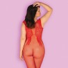 CATSUIT N112 TAMANHO QUEEN OBSESSIVE VERMELHO