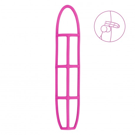 MANGA PARA O P&Eacute;NIS PENIS SLEEVE ROSA
