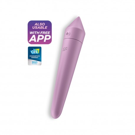 BALA VIBRAT&Oacute;RIA ULTRA POWER BULLET 8 COM APP SATISFYER LIL&Aacute;S
