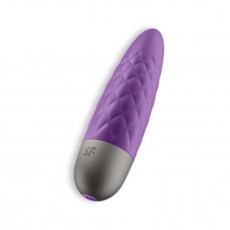 BALA VIBRAT&Oacute;RIA ULTRA POWER BULLET 5 SATISFYER ROXA