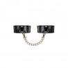 OBSESSIVE A768 CUFFS BLACK