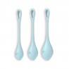 CONJUNTO DE 3 BOLAS KEGEL YONI POWER 2 SATISFYER AZUIS