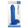 REAL RAPTURE SKY EMOTION DILDO 10'' BLUE