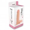 VIBRADOR REAL&Iacute;STICO REAL RAPTURE EARTH FLAVOUR 7.5'' BLANCO