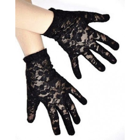 LUVAS DE RENDA PRETO II