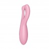 VIBRADOR THREESOME 4 CON APP SATISFYER ROSA