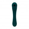 ESTIMULADOR DEL CL&Iacute;TORIS & VIBRADOR QUIVER ALIVE VERDE