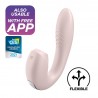 VIBRADOR SUNRAY COM APP SATISFYER ROSA