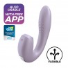 SATISFYER SUNRAY VIBRATOR WITH APP LILAC