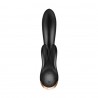 SATISFYER DOUBLE FLEX VIBRATOR WITH APP BLACK