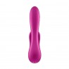 SATISFYER DOUBLE FLEX VIBRATOR WITH APP VIOLET