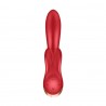 SATISFYER DOUBLE FLEX VIBRATOR WITH APP RED