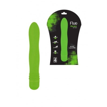 VIBRADOR FLUO SOFT TOUCH VERDE