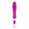 VIBRADOR CON ESTIMULADOR DE CLÍTORIS LOLLIPOP Y LUBRICANTE DE BASE AGUA INCLUIDO CRUSHIOUS