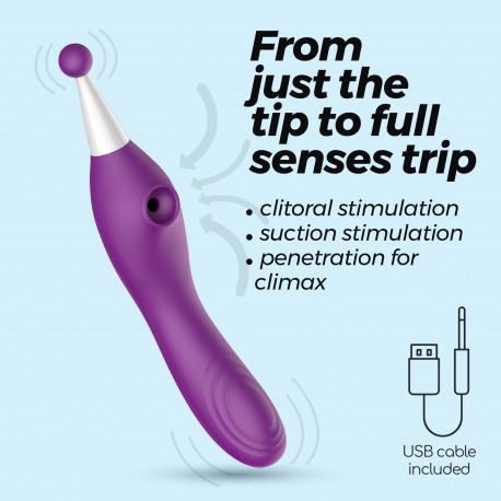 ESTIMULADOR RECARREG&Aacute;VEL TRINITY CRUSHIOUS