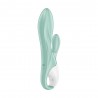 VIBRADOR INSUFL&Aacute;VEL AIR PUMP BUNNY 5 COM APLICA&Ccedil;&Atilde;O CONNECT SATISFYER