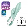 VIBRADOR INFLABLE AIR PUMP BUNNY 5 CON APLICACI&Oacute;N CONNECT SATISFYER