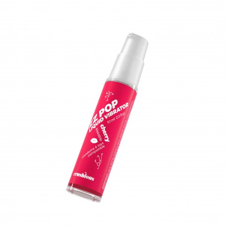 LIQUIDE VIBRATEUR ZZ POP AR&Ocirc;ME CERISE 10ML CRUSHIOUS