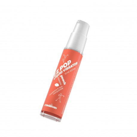 LIQUIDE VIBRATEUR ZZ POP AR&Ocirc;ME P&Ecirc;CHE 10ML CRUSHIOUS