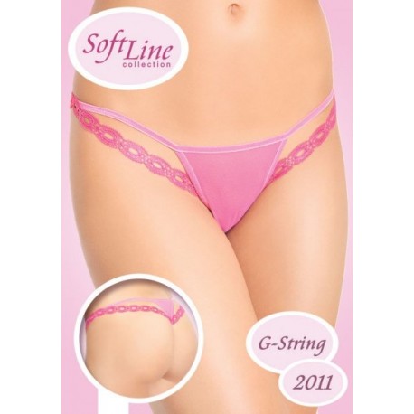TANGA ROSA FIO DENTAL G-STRING 2011 SOFTLINE