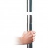 VAR&Atilde;O PROFESSIONAL DANCE POLE PRATEADO
