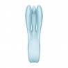 VIBRADOR THREESOME 1 AZUL SATISFYER