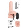 VIBRADOR REALISTA CON FUNCI&Oacute;N DE EMPUJE Y CONTROL REMOTO INAL&Aacute;MBRICO MEDICAL SILICONE RC VIBRATOR YOU2TOYS