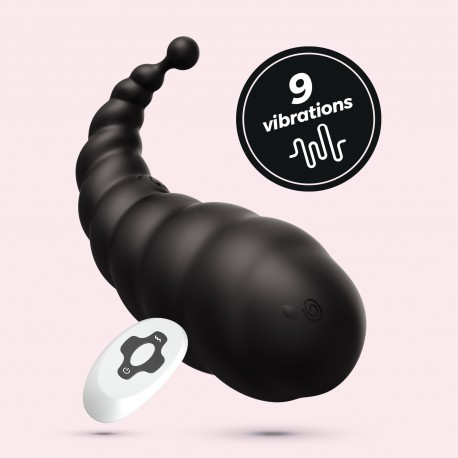 COCOON HUEVO VIBRADOR RECARGABLE CON MANDO A DISTANCIA INAL&Aacute;MBRICO CRUSHIOUS NEGRO