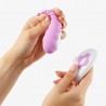 COCOON HUEVO VIBRADOR RECARGABLE CON MANDO A DISTANCIA INAL&Aacute;MBRICO CRUSHIOUS MORADO