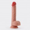 DILDO DE SILICONE L&Iacute;QUIDO INVIKTUS 8 CRUSHIOUS PELE