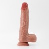 DILDO DE SILICONE L&Iacute;QUIDO INVIKTUS 8,5 CRUSHIOUS PELE