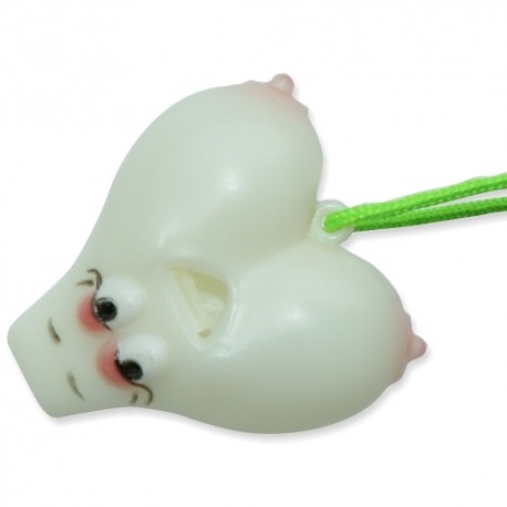 SILBATO FOSFORESCENTE EN FORMA DE SENOS