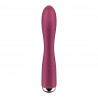 SATISFYER SPINNING RABBIT 1 VIBRATOR RED